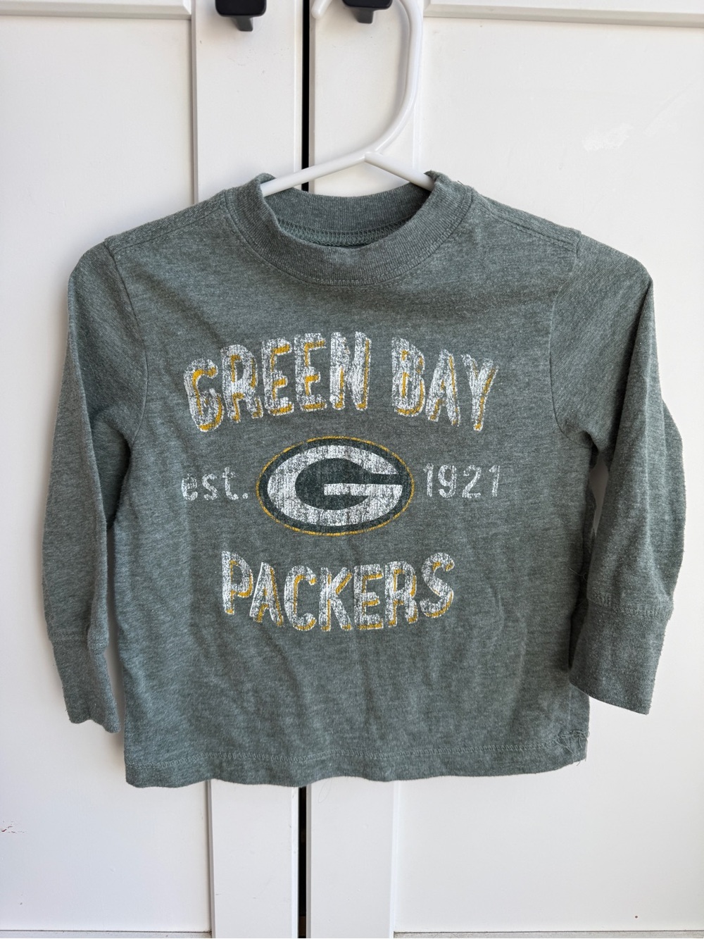 NFL Green Bay Packers Toddler Long Sleeve | 12-18 Months